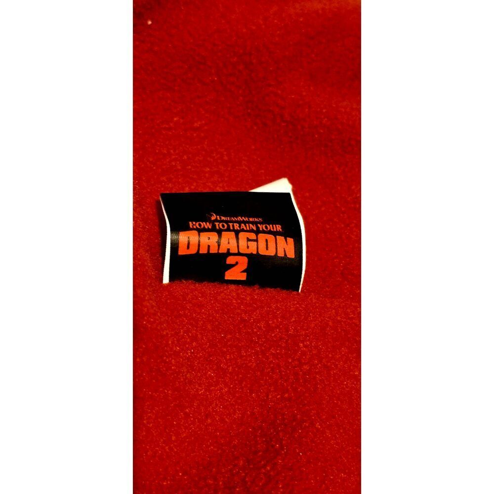 Toothless How to Train Your Dragon 2 Beanie Red Hat Ribbed Knit Cap - Picture 6 of 6